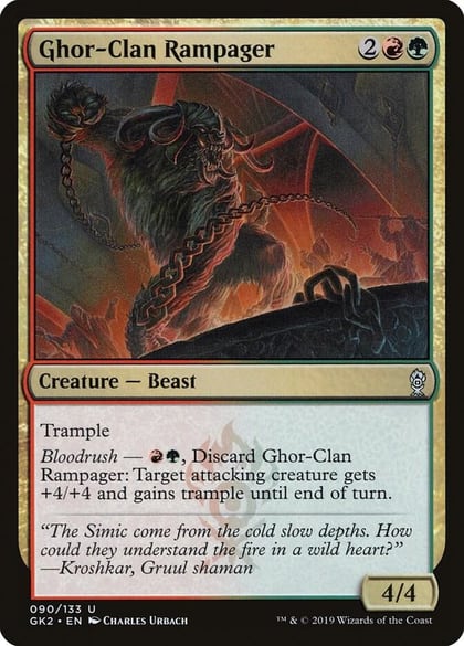 Ghor-Clan Rampager, Ravnica Allegiance: Guild Kits 90