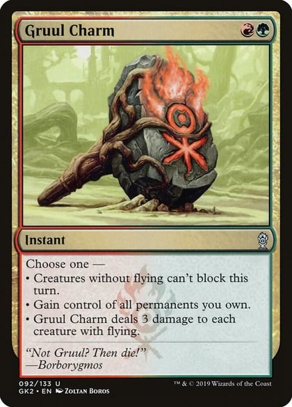 Gruul Charm, Ravnica Allegiance: Guild Kits 92