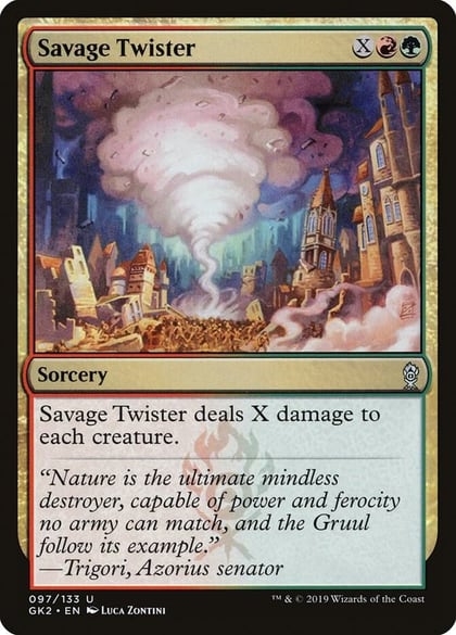 Savage Twister, Ravnica Allegiance: Guild Kits 97