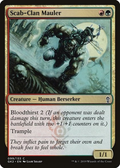 Scab-Clan Mauler, Ravnica Allegiance: Guild Kits 99