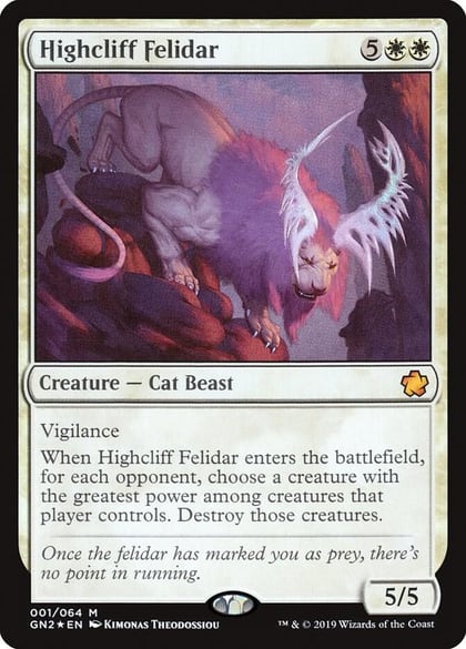 Highcliff Felidar, Magic Game Night 2019 1