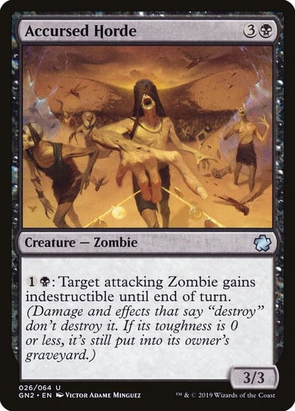 Accursed Horde, Magic Game Night 2019 26