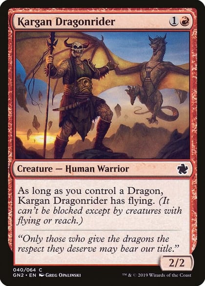 Kargan Dragonrider, Magic Game Night 2019 40