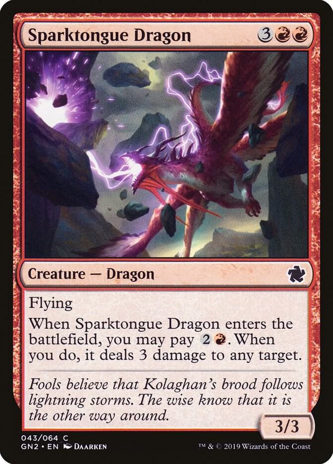 Sparktongue Dragon, Magic Game Night 2019 43