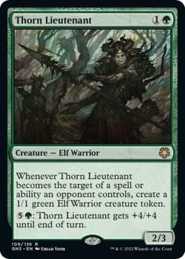 Thorn Lieutenant, Magic Game Night: Free-For-All 109