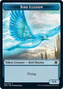 Bird Illusion // Demon Double-Sided Token, Magic Game Night: Free-For-All 4 // 6
