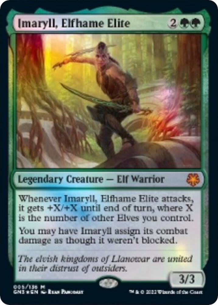 Imaryll, Elfhame Elite, Magic Game Night: Free-For-All 5
