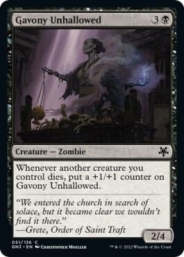 Gavony Unhallowed, Magic Game Night: Free-For-All 51