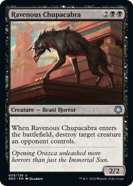 Ravenous Chupacabra, Magic Game Night: Free-For-All 59