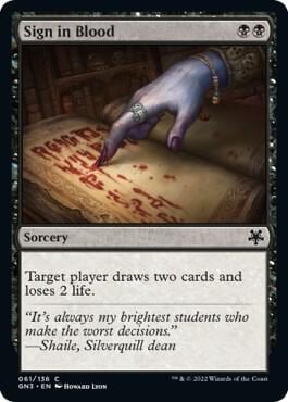 Sign in Blood, Magic Game Night: Free-For-All 61
