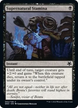 Supernatural Stamina, Magic Game Night: Free-For-All 62