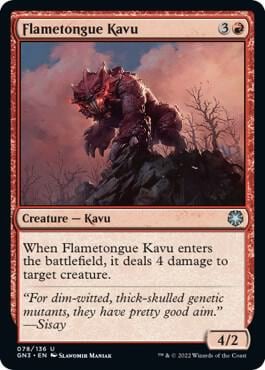 Flametongue Kavu, Magic Game Night: Free-For-All 78