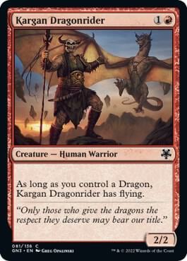 Kargan Dragonrider, Magic Game Night: Free-For-All 81