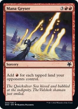 Mana Geyser, Magic Game Night: Free-For-All 84