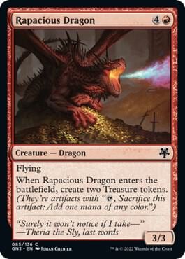 Rapacious Dragon, Magic Game Night: Free-For-All 85