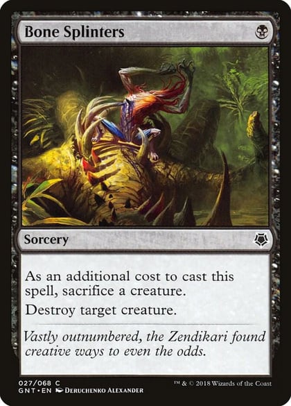 Bone Splinters, Magic Game Night 27