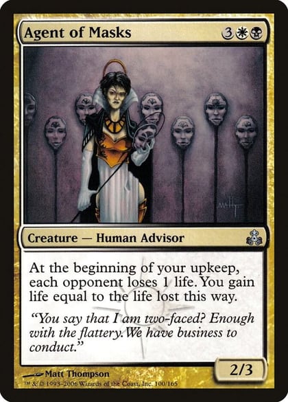 Agent of Masks, Guildpact 100
