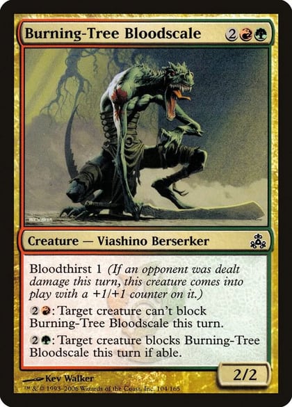 Burning-Tree Bloodscale, Guildpact 104