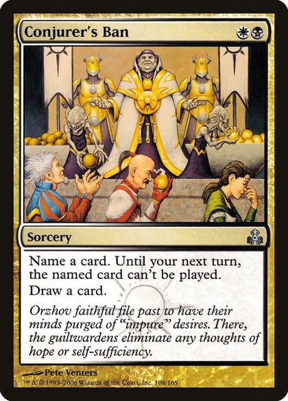 Conjurer's Ban, Guildpact 108