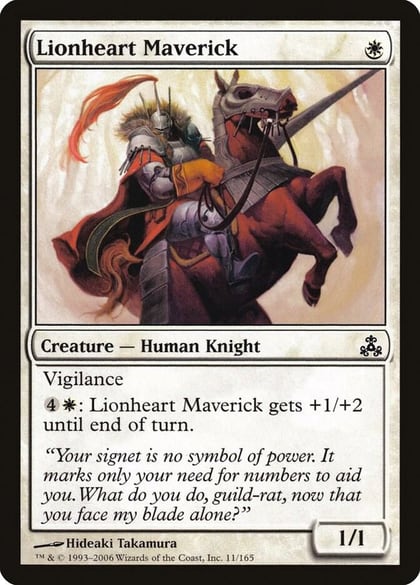 Lionheart Maverick, Guildpact 11