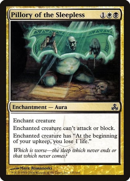 Pillory of the Sleepless, Guildpact 125
