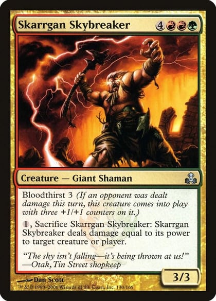 Skarrgan Skybreaker, Guildpact 130