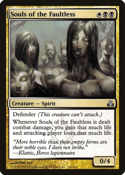 Souls of the Faultless, Guildpact 131