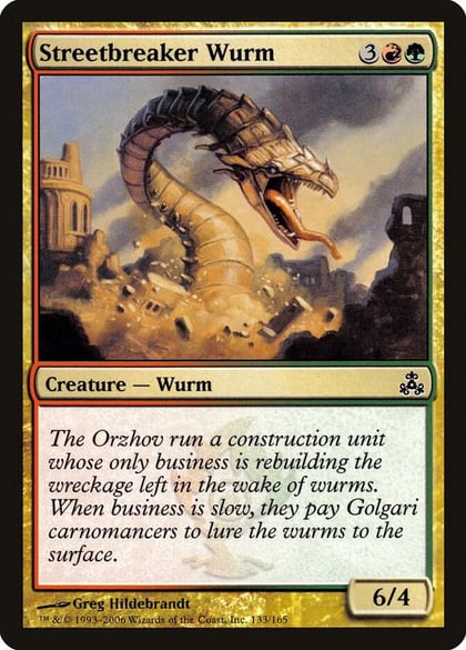 Streetbreaker Wurm, Guildpact 133