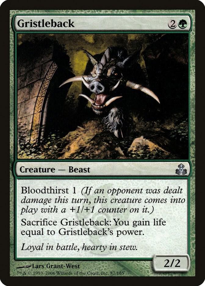 Gristleback, Guildpact 87