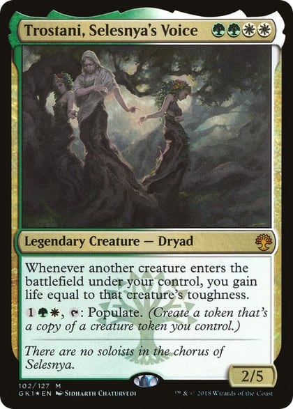 Trostani, Selesnya's Voice, Guilds of Ravnica: Guild Kits 102