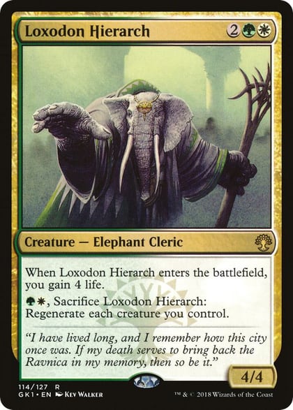 Loxodon Hierarch, Guilds of Ravnica: Guild Kits 114