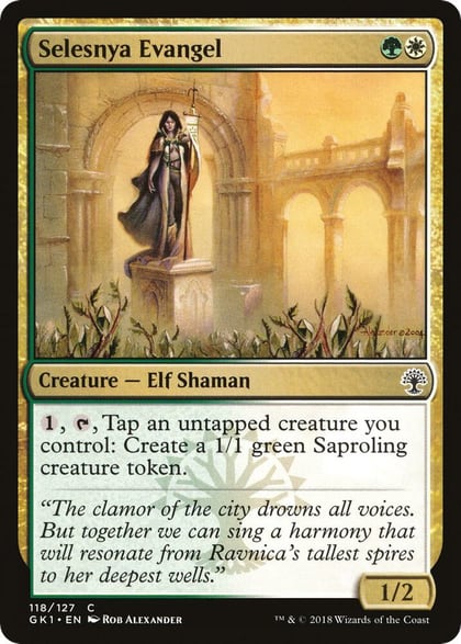 Selesnya Evangel, Guilds of Ravnica: Guild Kits 118