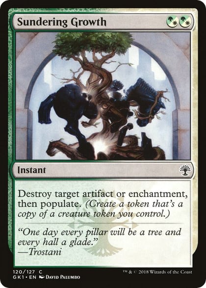 Sundering Growth, Guilds of Ravnica: Guild Kits 120