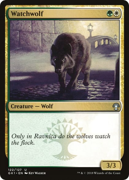 Watchwolf, Guilds of Ravnica: Guild Kits 122