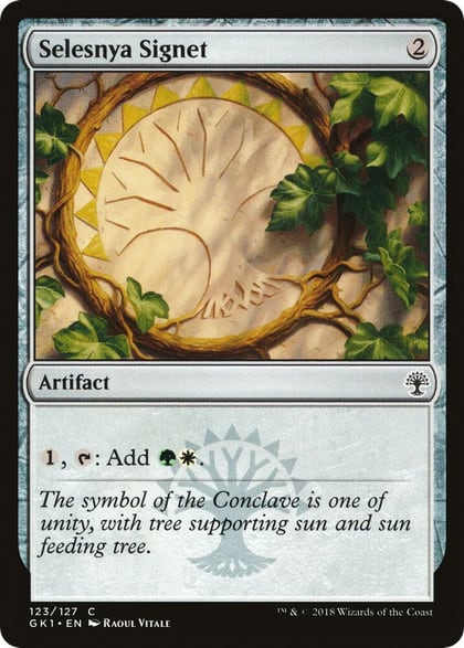 Selesnya Signet, Guilds of Ravnica: Guild Kits 123