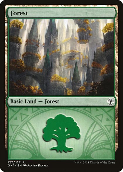 Forest (127), Guilds of Ravnica: Guild Kits 127