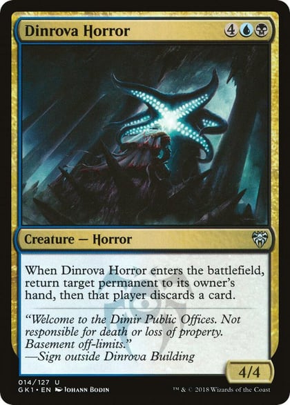 Dinrova Horror, Guilds of Ravnica: Guild Kits 14