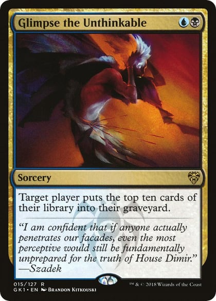 Glimpse the Unthinkable, Guilds of Ravnica: Guild Kits 15