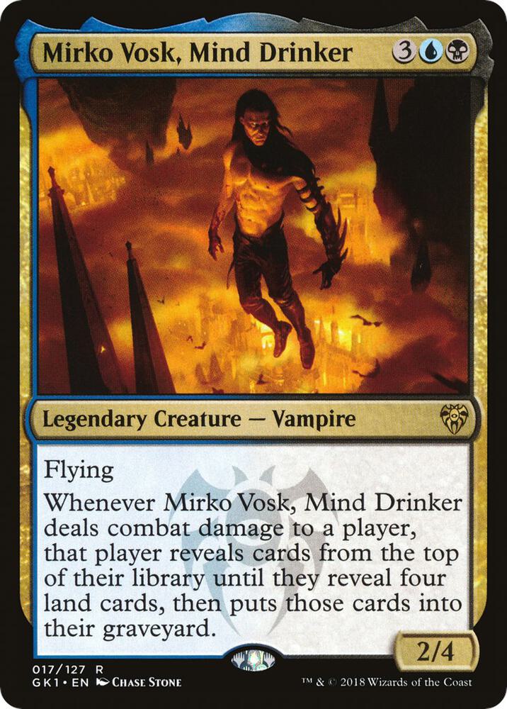 Mirko Vosk, Mind Drinker, Guilds of Ravnica: Guild Kits 17