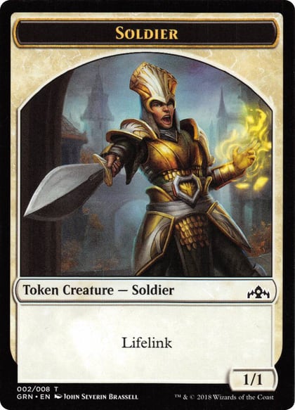 Soldier (002) // Soldier (006) Token, Guilds of Ravnica: Guild Kits 2 // 6