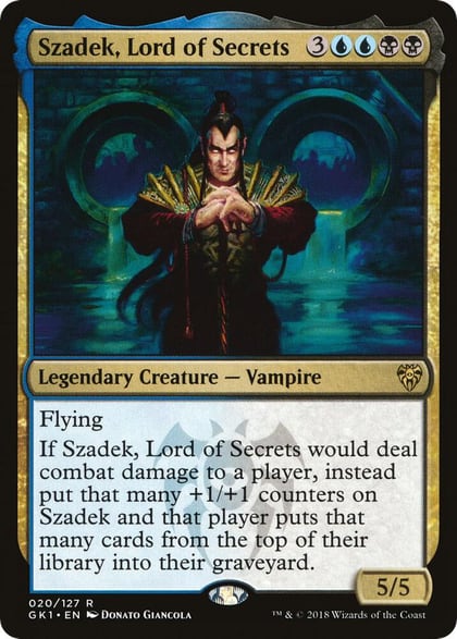 Szadek, Lord of Secrets, Guilds of Ravnica: Guild Kits 20