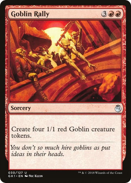 Goblin Rally, Guilds of Ravnica: Guild Kits 30