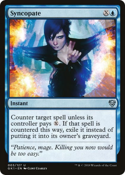 Syncopate, Guilds of Ravnica: Guild Kits 3
