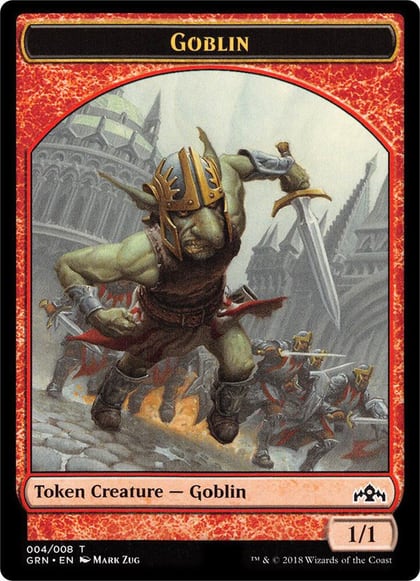 Goblin // Soldier (006) Double-Sided Token, Guilds of Ravnica: Guild Kits 4 // 6