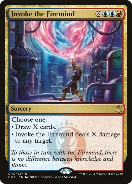 Invoke the Firemind, Guilds of Ravnica: Guild Kits 40