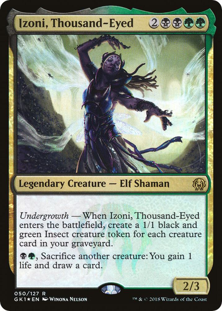 Izoni, Thousand-Eyed, Guilds of Ravnica: Guild Kits 50