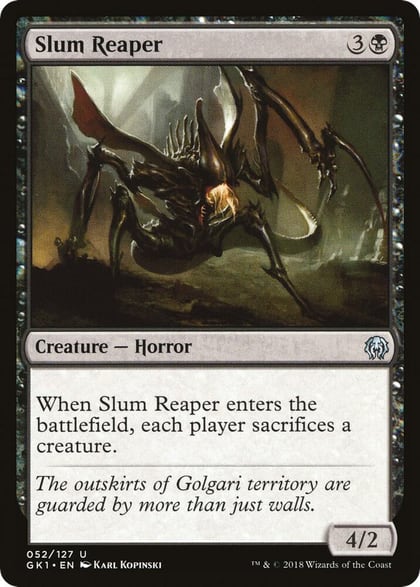 Slum Reaper, Guilds of Ravnica: Guild Kits 52