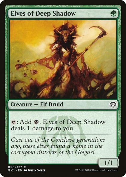 Elves of Deep Shadow, Guilds of Ravnica: Guild Kits 56