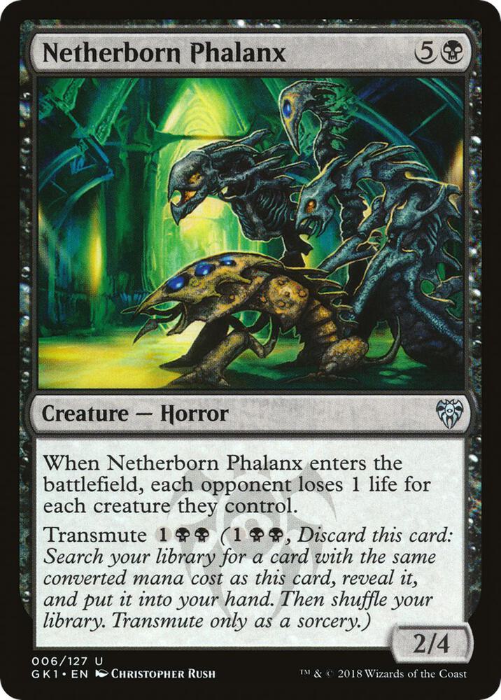 Netherborn Phalanx, Guilds of Ravnica: Guild Kits 6
