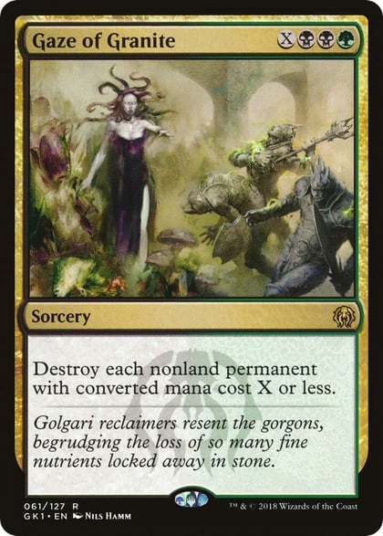Gaze of Granite, Guilds of Ravnica: Guild Kits 61